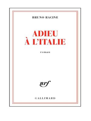 cover image of Adieu à l'Italie